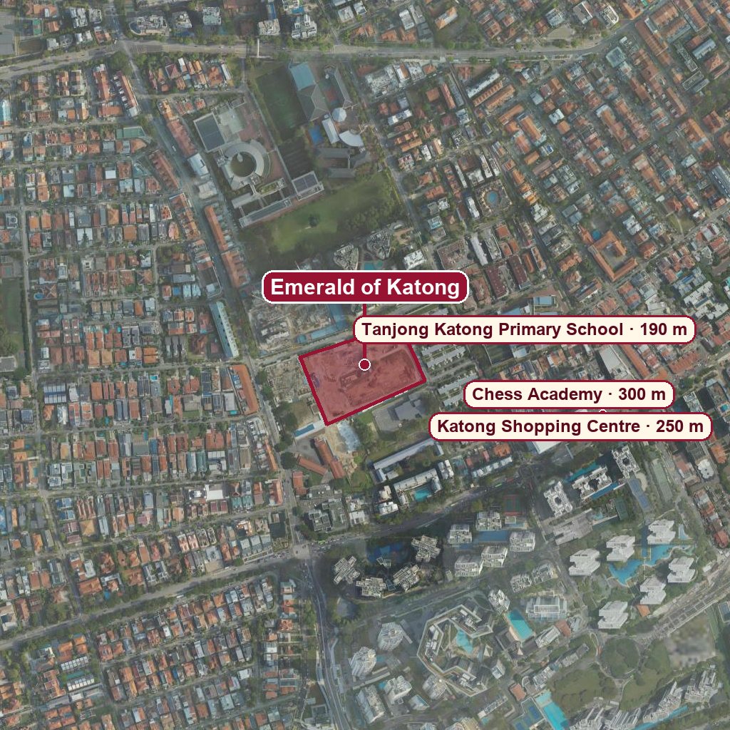 Map of Emerald of Katong