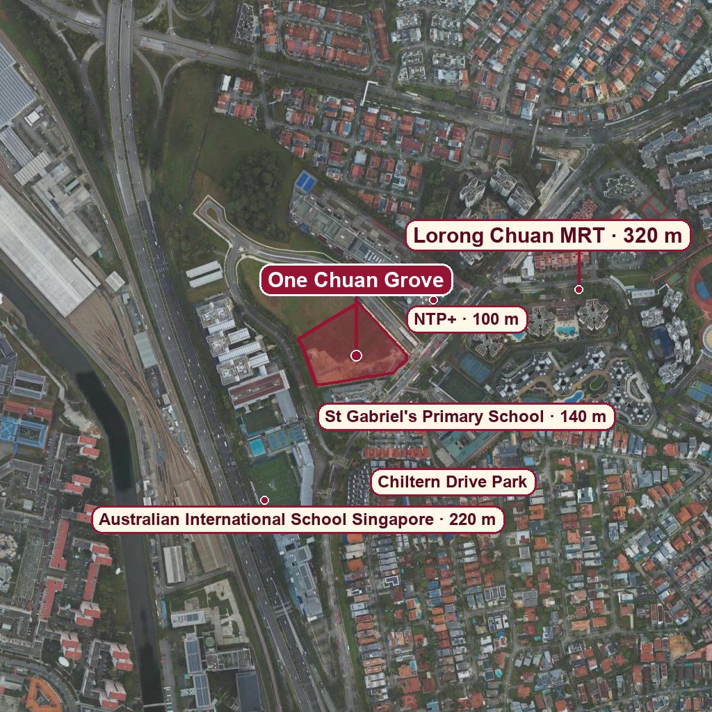 Map of One Chuan Grove