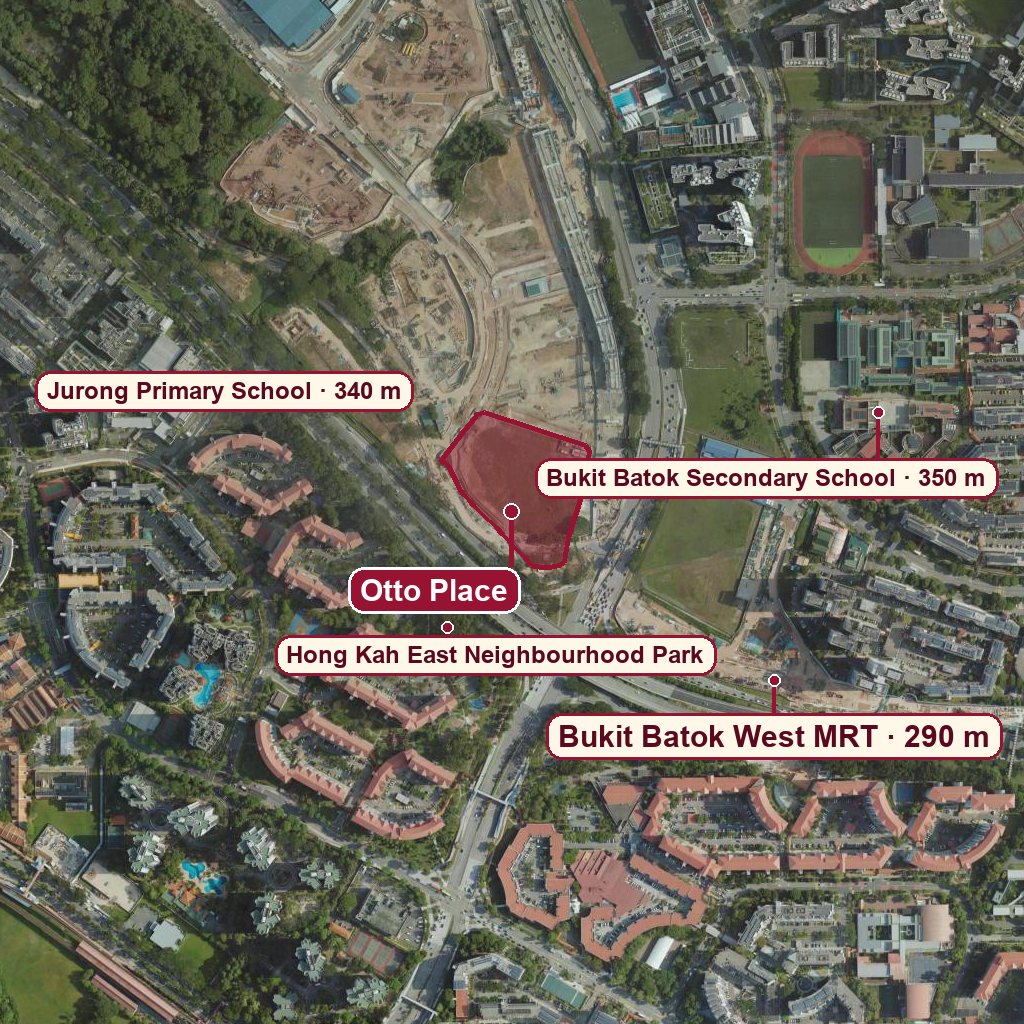 Map of Otto Place