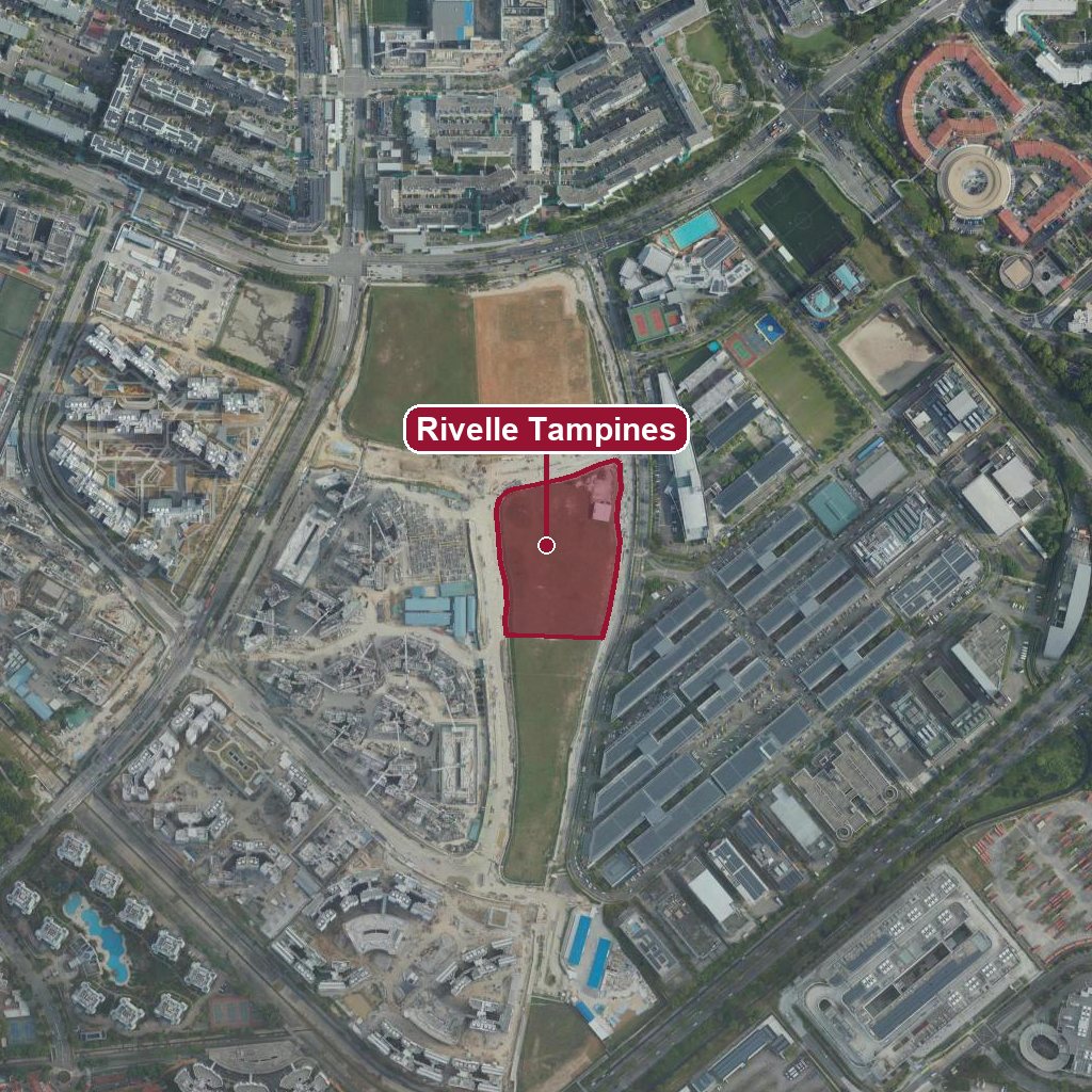 Map of Rivelle Tampines