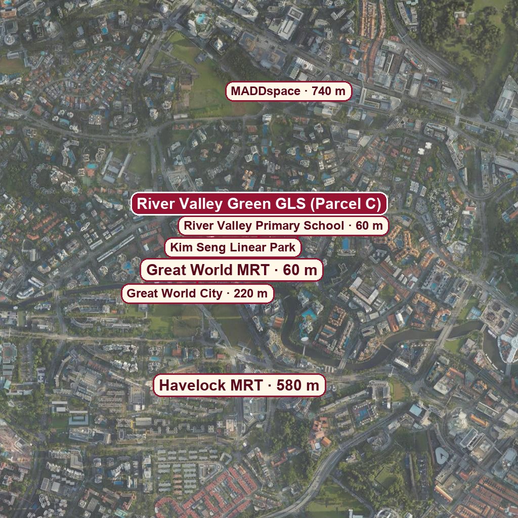 Map of River Valley Green GLS (Parcel C)